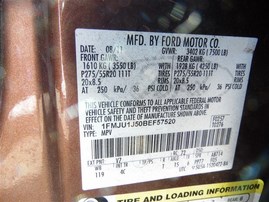 2011 Ford Expedition XLT Brown 5.4L AT 4WD #F23250